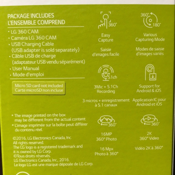 Brand new never used phone 360 camera - Picture 3 of 14